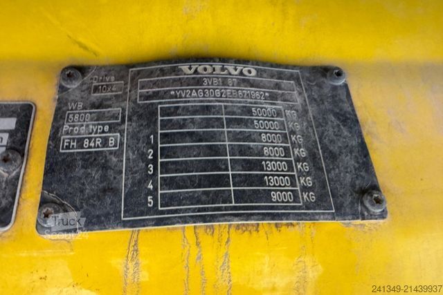 Podvozek nákladního auta VOLVO FH-500 10x4