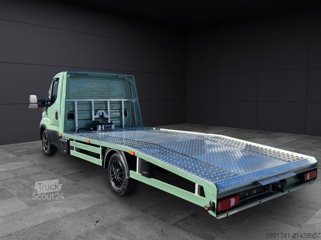 Fourgon porte-voitures IVECO Daily Abschleppwagen Edelstahl Automatik Neu