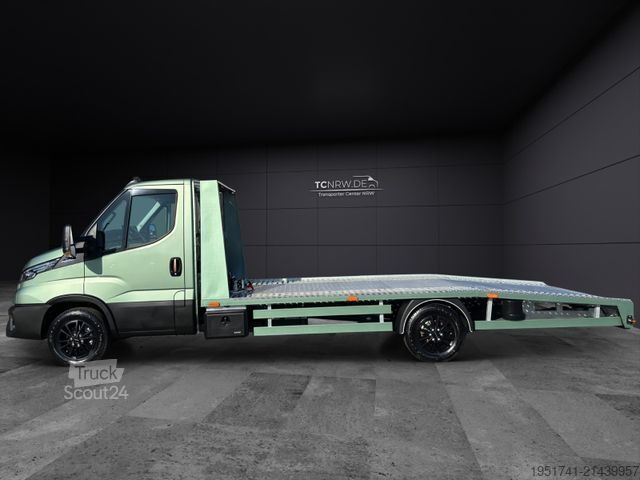 Fourgon porte-voitures IVECO Daily Abschleppwagen Edelstahl Automatik Neu
