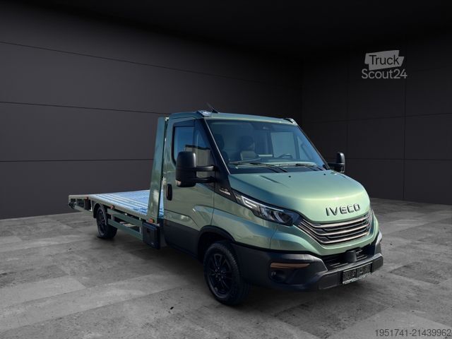 Fourgon porte-voitures IVECO Daily Abschleppwagen Edelstahl Automatik Neu