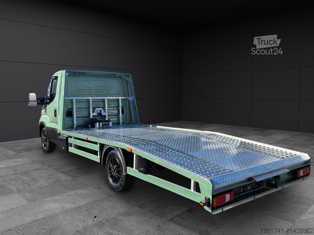 Fourgon porte-voitures IVECO Daily Abschleppwagen Edelstahl Automatik Neu