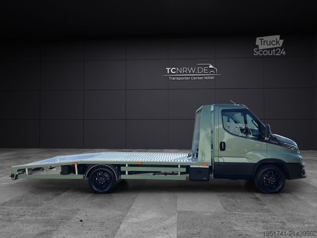 Fourgon porte-voitures IVECO Daily Abschleppwagen Edelstahl Automatik Neu