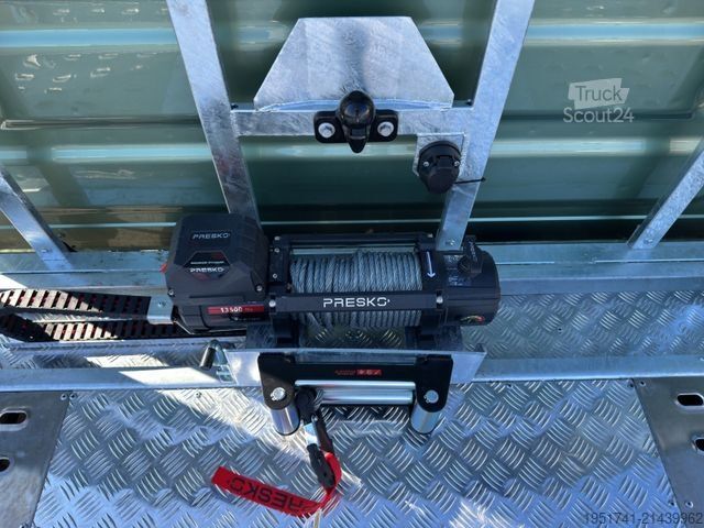 Fourgon porte-voitures IVECO Daily Abschleppwagen Edelstahl Automatik Neu