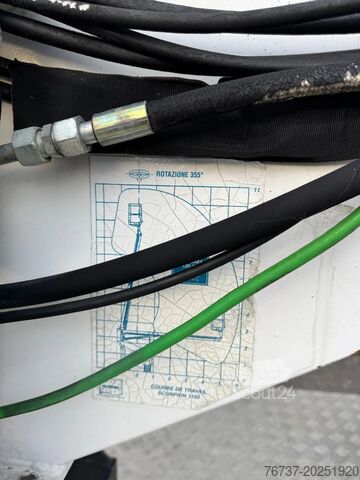 Plate-forme de levage Renault Maxity 130 **10M WORKING PLATFORM-NACELLE-HOOGW...