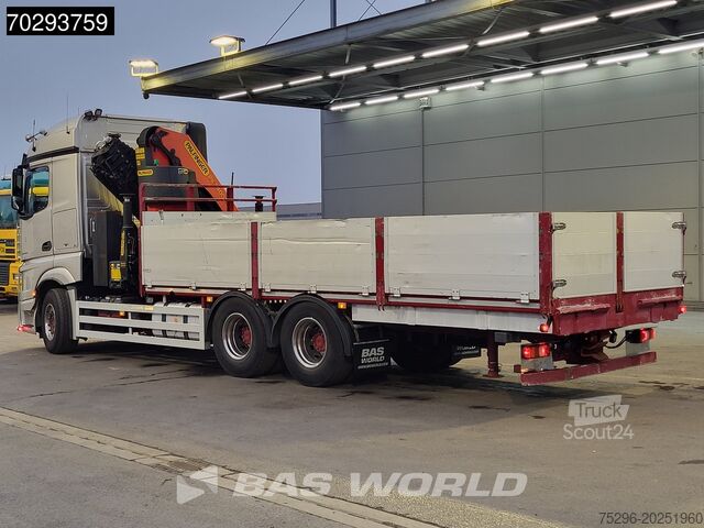 Ladepritsche Mercedes Actros 2653 Actros 6X4 Palfinger PK34002 SH Kra...