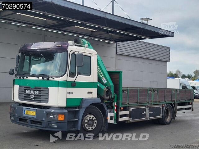 Plateau de chargement MAN 18.224 18 M 4X2 NL-Truck APK Fassi F150A.24 Kra...