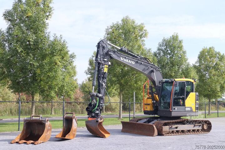 Rupsgraafmachine Volvo ECR145E | ECR145 EL | TILTROTATOR | 3X BUCKET |...