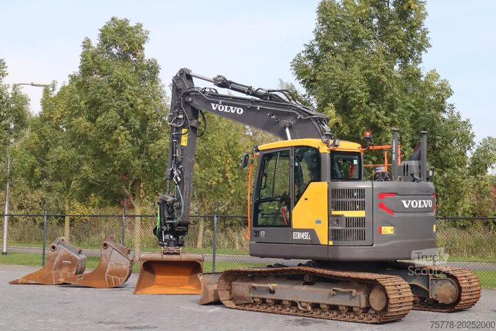 Rupsgraafmachine Volvo ECR145E | ECR145 EL | TILTROTATOR | 3X BUCKET |...