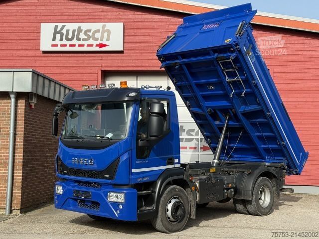 Camion-benne tricar IVECO 160E32 /4x2/ Kipper nur 27.000km, AHK mit Hydr.