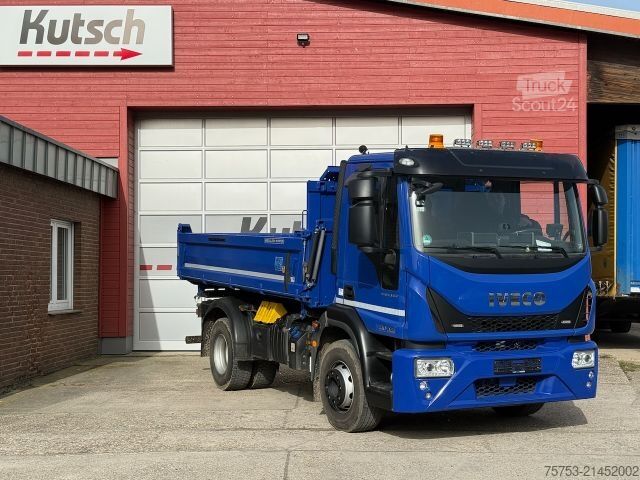 Camion-benne tricar IVECO 160E32 /4x2/ Kipper nur 27.000km, AHK mit Hydr.