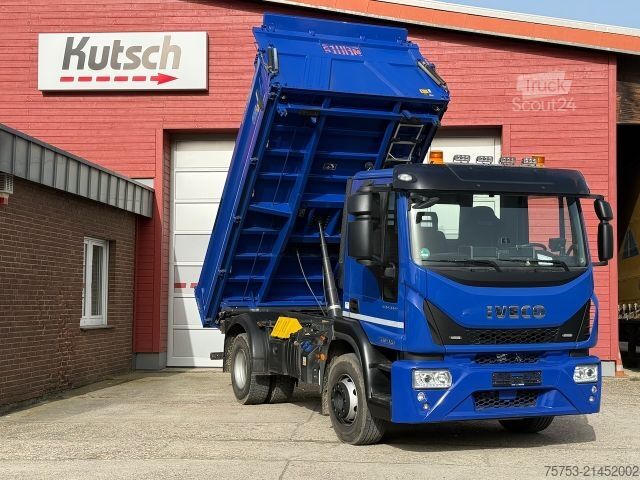 Camion-benne tricar IVECO 160E32 /4x2/ Kipper nur 27.000km, AHK mit Hydr.