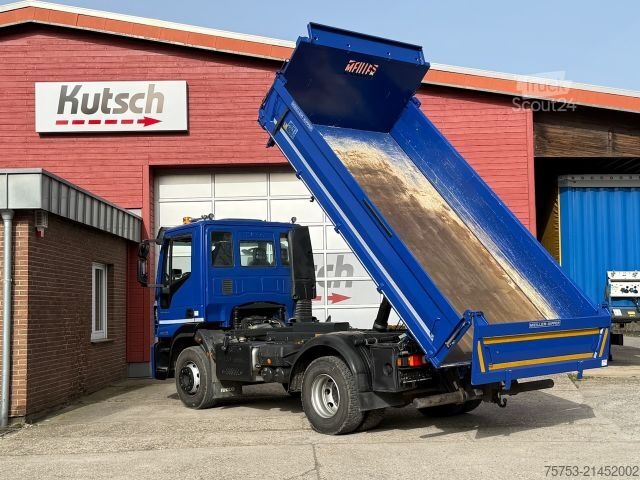 Camion-benne tricar IVECO 160E32 /4x2/ Kipper nur 27.000km, AHK mit Hydr.