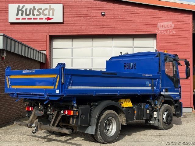 Camion-benne tricar IVECO 160E32 /4x2/ Kipper nur 27.000km, AHK mit Hydr.