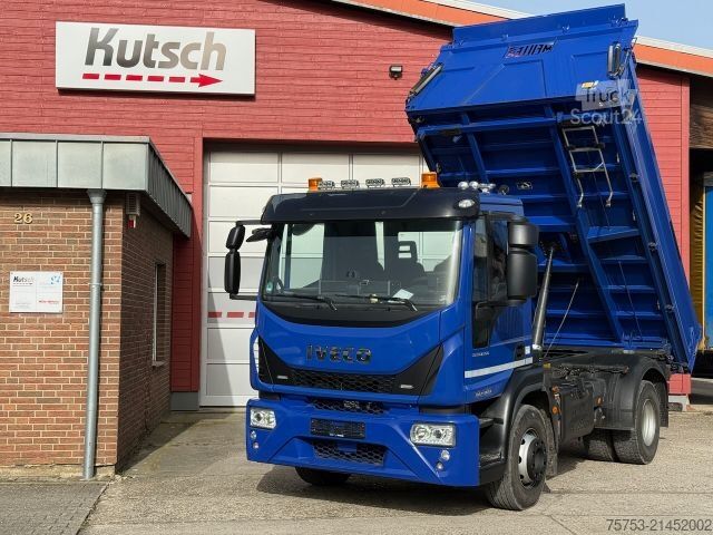 Camion-benne tricar IVECO 160E32 /4x2/ Kipper nur 27.000km, AHK mit Hydr.