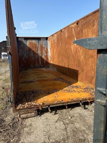 Camion benne à bras amovible  Abrollcontainer Lang 6,50, Hoch 2,50, Breit 2,40