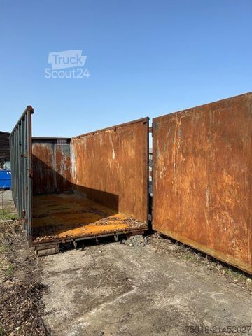 Camion benne à bras amovible  Abrollcontainer Lang 6,50, Hoch 2,50, Breit 2,40