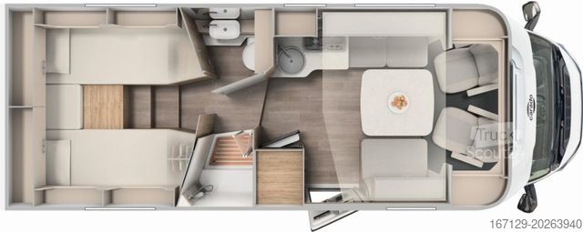 Teilintegriertes Wohnmobil CARADO T 457