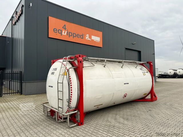 Tank konteyneri CPV 20FT SWAP BODY / 31.180L / steam heating / T11 ...