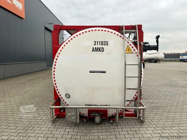 Tank konteyneri CPV 20FT SWAP BODY / 31.180L / steam heating / T11 ...