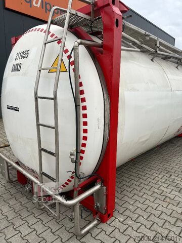 Tank konteyneri CPV 20FT SWAP BODY / 31.180L / steam heating / T11 ...