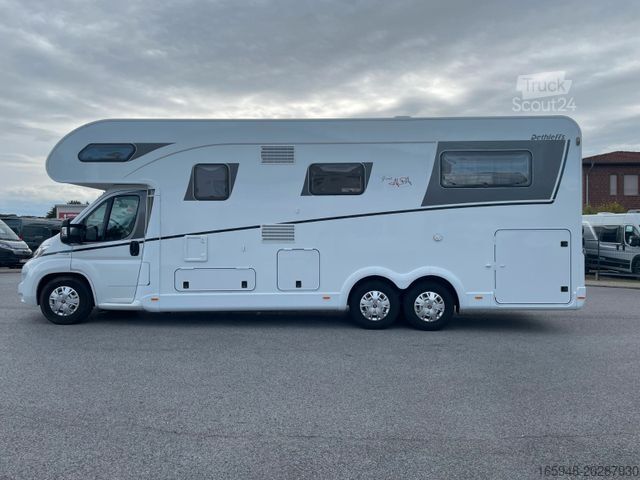 Camper mansardato DETHLEFFS Grand Alpa 7820-2 *Hecksitzgruppe**Längsbetten*