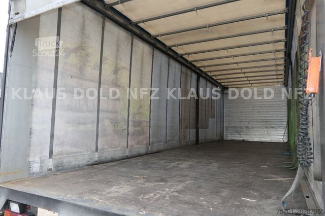 Nákladné auto s plochou korbou a plachtou MAN TGX 26.400 Lift-/Lenkachse Vollluft LBW Euro 5