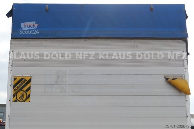 Nákladné auto s plochou korbou a plachtou MAN TGX 26.400 Lift-/Lenkachse Vollluft LBW Euro 5