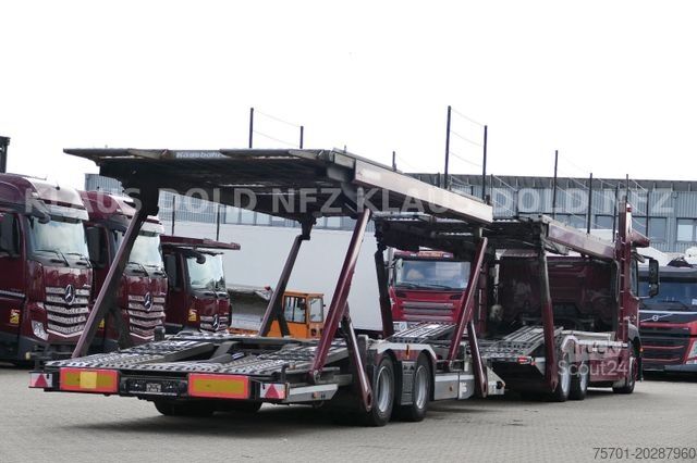Autotransporter LKW MERCEDES-BENZ Actros 2443 Autotransp. Kässbohrer. Supertrans