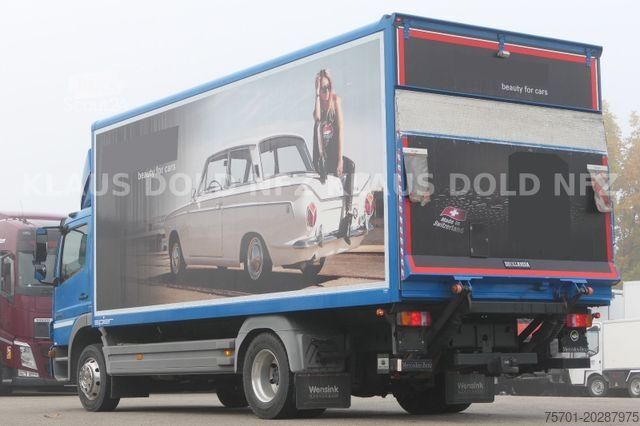 Kutu kamyonu MERCEDES-BENZ Atego 1218 Koffer 12t Kamera LBW Euro 5