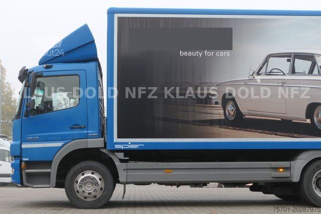 Kutu kamyonu MERCEDES-BENZ Atego 1218 Koffer 12t Kamera LBW Euro 5