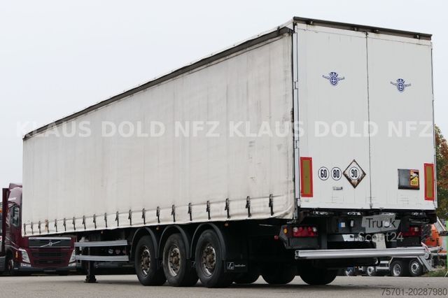 Otevřený návěs s plachtou LECITRAILER P3S Pritsche Plane Edscha Scheibenbremsen