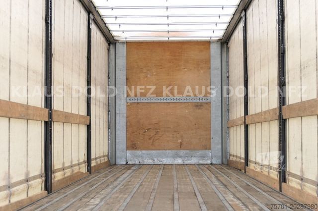 Otevřený návěs s plachtou LECITRAILER P3S Pritsche Plane Edscha Scheibenbremsen