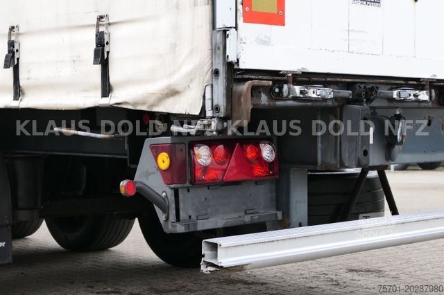 Otevřený návěs s plachtou LECITRAILER P3S Pritsche Plane Edscha Scheibenbremsen