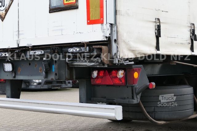 Otevřený návěs s plachtou LECITRAILER P3S Pritsche Plane Edscha Scheibenbremsen