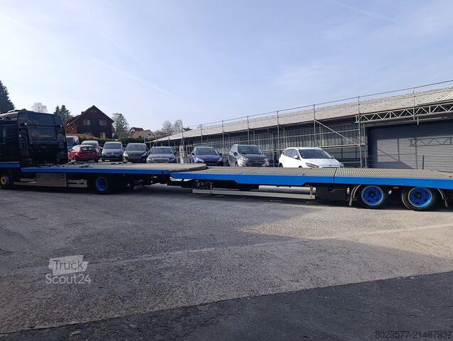 Samochód ciężarowy typu furgon MAN TGL 8.250 Flachzug