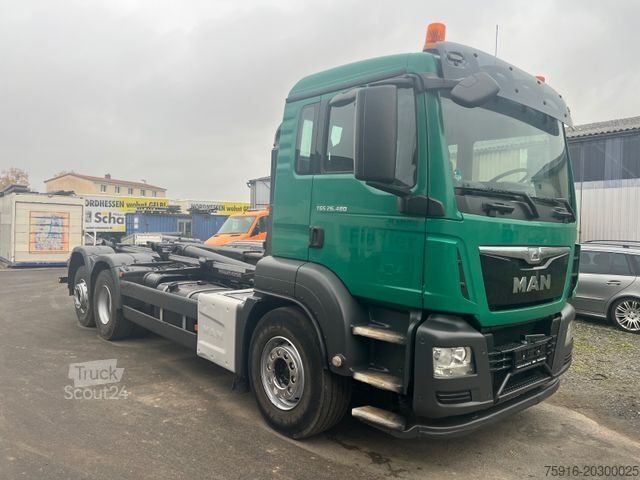 Abrollkipper MAN TGS 26.480 6x2 Abrollkipper Meiller, Euro 6