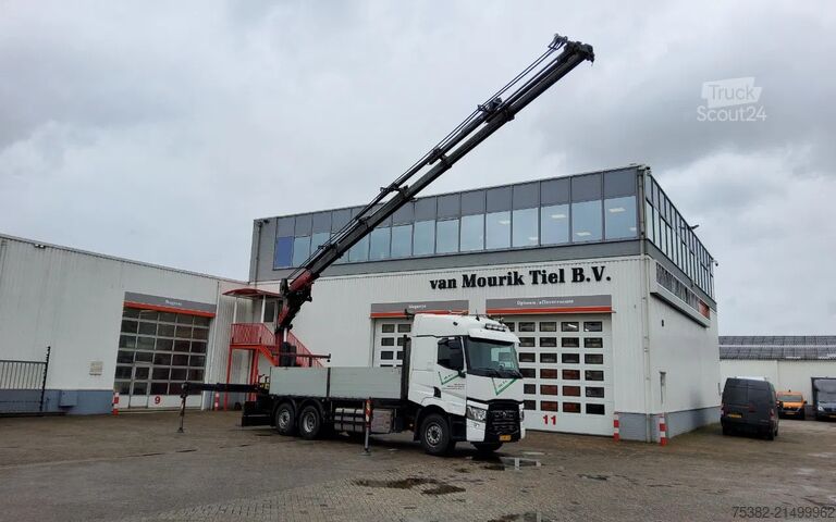 Krano sunkvežimis Renault C 460 6x2 FASSI KRAAN MET GESTUURDE ACHTERAS