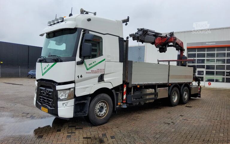Krano sunkvežimis Renault C 460 6x2 FASSI KRAAN MET GESTUURDE ACHTERAS
