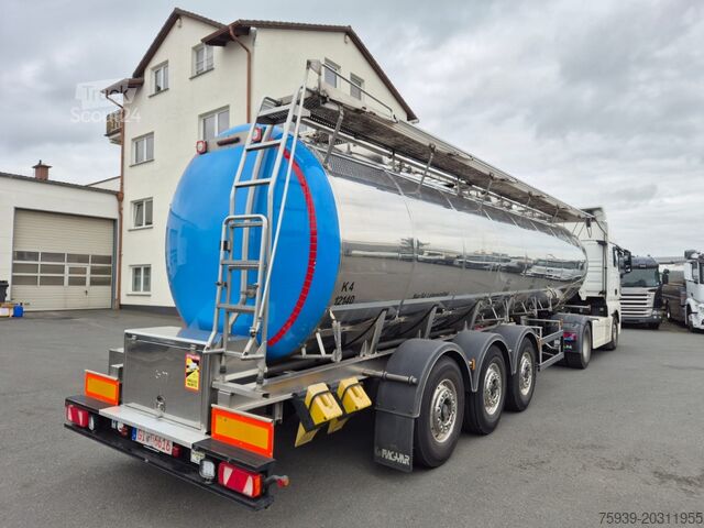 Tanktrailer  Fabr. Magyar - 4 Kammern - 28284 Liter