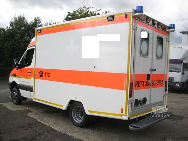 Itfaiye aracı MERCEDES-BENZ 515CDI Sprinter WAS RTW Allrad 4x4 *TÜV 08/2027*