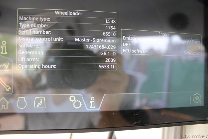 Wiellader LIEBHERR L538 - Nr.: 510
