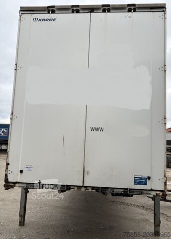 Swap body with flatbed & tarpaulin Krone Jumbo 7,82m Innenhöhe 3m Edschaverdeck