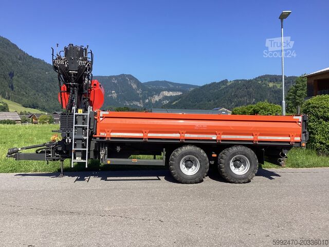 Remolque de transporte de madera Lochmann Starrdeichselanhänger 04 landw. Fahrzeug