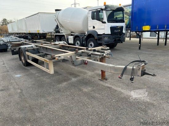 Utskiftbart chassis-tilhenger  GFöLLNER AWE 1-ACHS LAFETTE