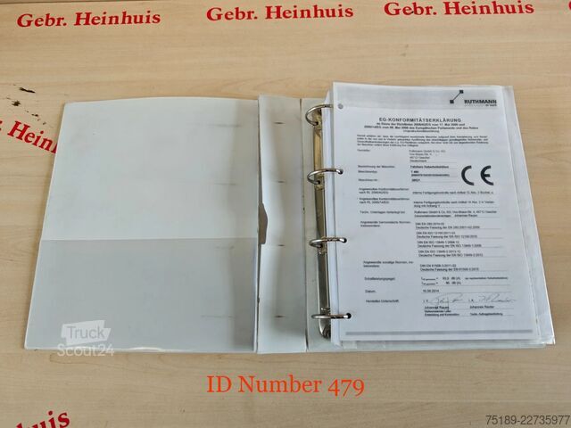 Підйомна платформа MAN TGM 18.290 4x2 Ruthmann T460