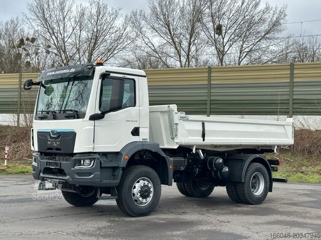 Altro MAN TGM 18.320 4X4 Euro 6e Euromix 3-Seiten-Kipper