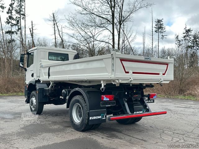 Alții MAN TGM 18.320  4X4  Euro 6e Euromix 3-Seiten-Kipper
