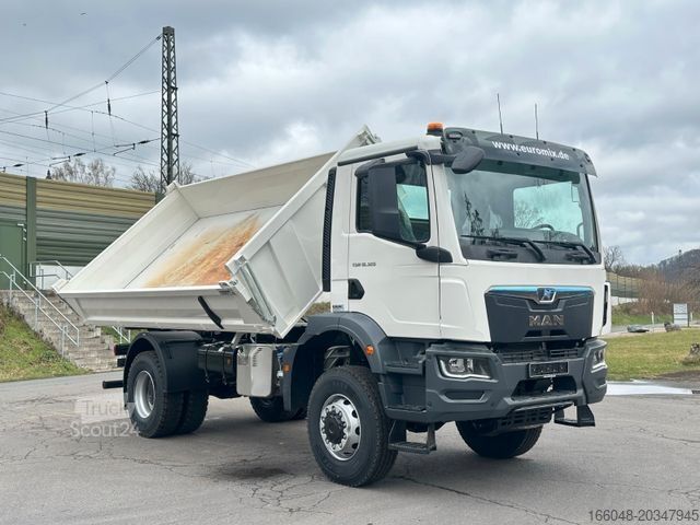 Alții MAN TGM 18.320  4X4  Euro 6e Euromix 3-Seiten-Kipper