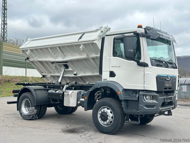 Alții MAN TGM 18.320  4X4  Euro 6e Euromix 3-Seiten-Kipper