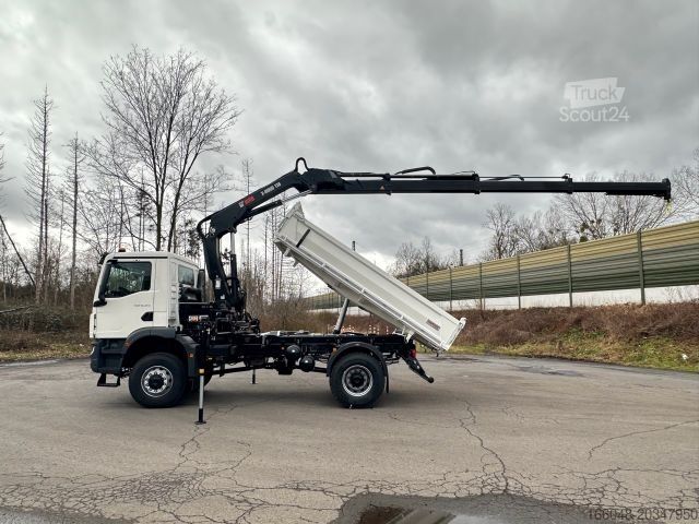 Alții MAN TGM 18.320 4x4 Euro6e Hiab X-HiDuo 138DS-3